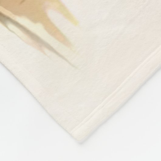 Golden Retriever Fleecedecke (Ecke)