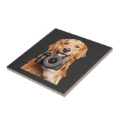 Golden Retriever Fliese (Seite)