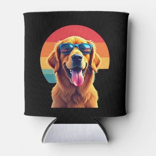 Golden Retriever for Kids Boys Girls Sonnenbrille Dosenkühler (Vorderseite)