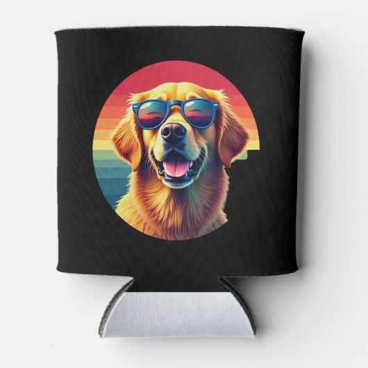 Golden Retriever for Kids Boys Girls Sonnenbrille Dosenkühler (Vorderseite)
