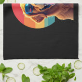 Golden Retriever for Kids Boys Girls Sunglasses Pe Geschirrtuch (Gefaltet)