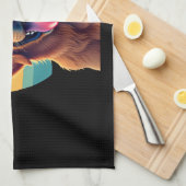 Golden Retriever for Kids Boys Girls Sunglasses Pe Geschirrtuch (Viertel Falte)