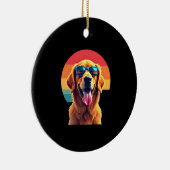 Golden Retriever for Kids Boys Girls Sunglasses Pe Keramik Ornament (Rechts)