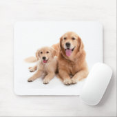 Golden retriever-Freunde Mousepad (Mit Mouse)