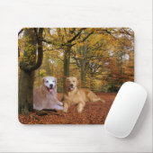 Golden retriever-Freundschaft Mousepad (Mit Mouse)