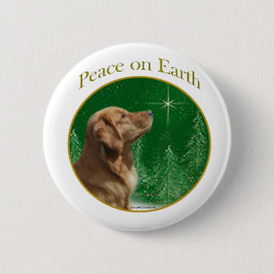 Golden retriever-Frieden Button