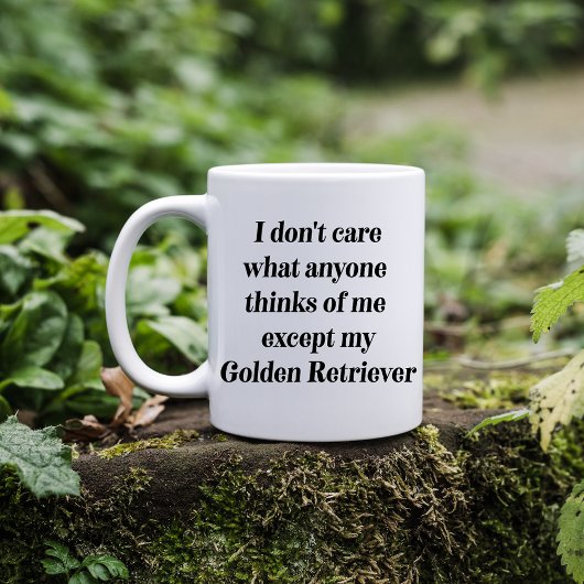 Golden Retriever Funny Gift Tasse