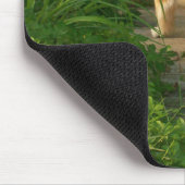 Golden retriever-Garten Mousepad (Ecke)