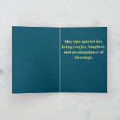 Golden Retriever Geburtstag Karte (Innenseite)