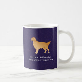 Golden Retriever - Gedenkstätte für Haustiere - De Kaffeetasse