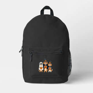 Golden Retriever Geist Halloween Süßigkeiten Oder  Bedruckter Rucksack