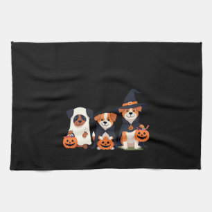 Golden Retriever Geist Halloween Süßigkeiten Oder Geschirrtuch