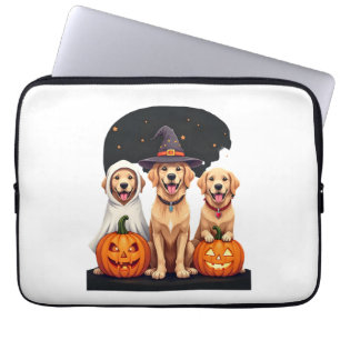 Golden Retriever Geist Halloween Süßigkeiten Oder Laptopschutzhülle