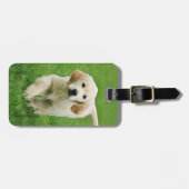 Golden Retriever Gepäckanhänger (Vorderseite horizontal)