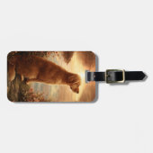 Golden Retriever-Gepäckanhänger Gepäckanhänger (Vorderseite horizontal)