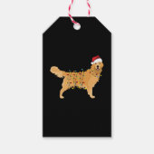 Golden Retriever Geschenkanhänger (Vorderseite)