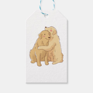 Golden Retriever Geschenkanhänger