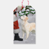 Golden Retriever Geschenkanhänger (Rückseite)