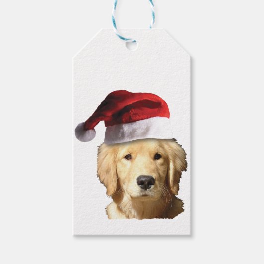 Golden Retriever Geschenkanhänger (Vorderseite)