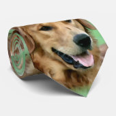Golden retriever-Geschenke Krawatte (Gerollt)