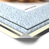 Golden Retriever Geschenke Kunst Poster (Ecke)