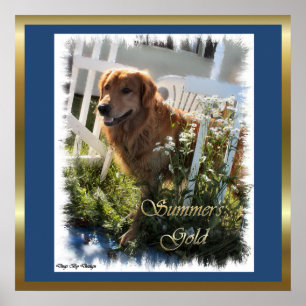 Golden Retriever Geschenke Kunstdrucke Poster
