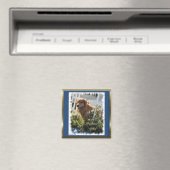 Golden Retriever Geschenke Magnet (In Situ (Geschirrspüler))