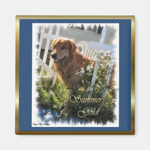 Golden Retriever Geschenke Magnet