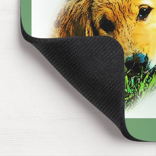 Golden Retriever Geschenke Mousepad (Ecke)