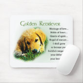 Golden Retriever Geschenke Mousepad (Mit Mouse)