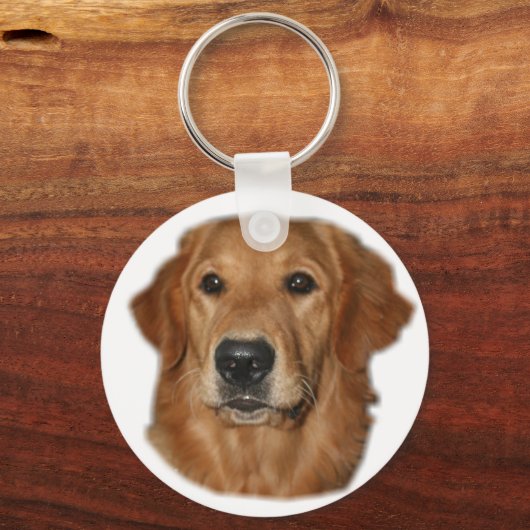 Golden Retriever Geschenke Schlüsselanhänger (Vorderseite)