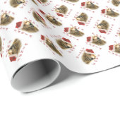 Golden Retriever Geschenkpapier (Rolleneckpunkt)