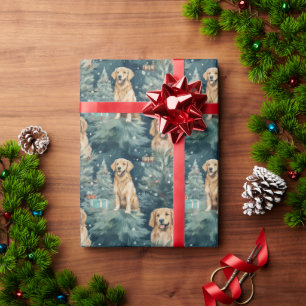 Golden Retriever Geschenkpapier