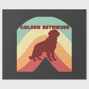 Golden Retriever Geschenkpapier