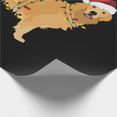 Golden Retriever Geschenkpapier (Ecke)