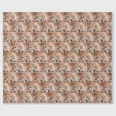 Golden Retriever Geschenkpapier (Flach)