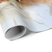 Golden Retriever Geschenkpapier (Rolleneckpunkt)