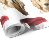 Golden Retriever Geschenkpapier (Rolleneckpunkt)