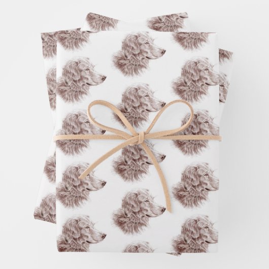Golden Retriever Geschenkpapier Set (Beispiel)