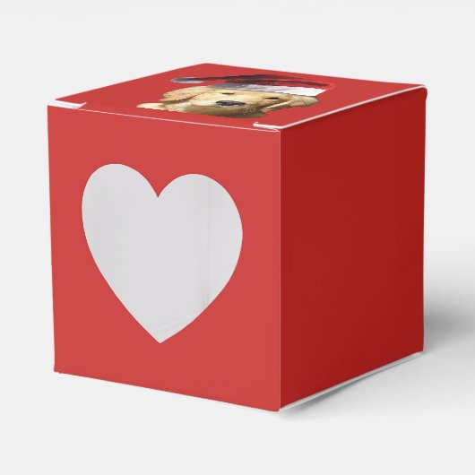 Golden Retriever Geschenkschachtel (Vorderseite)