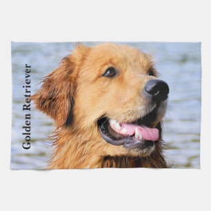 Golden retriever geschirrtuch