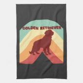Golden Retriever Geschirrtuch (Vertikal)