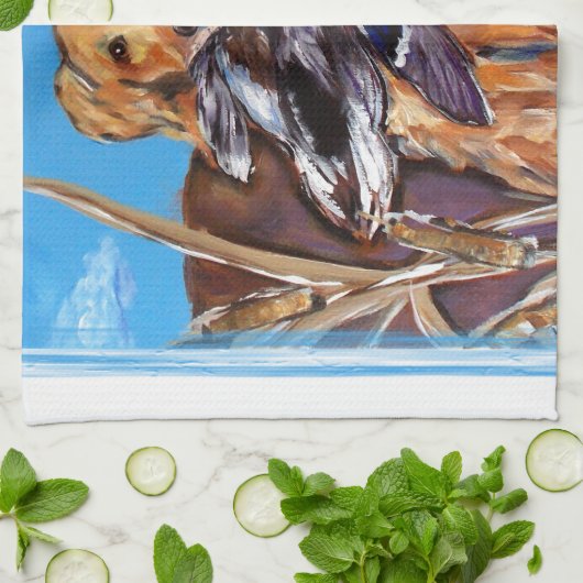 GOLDEN RETRIEVER GESCHIRRTUCH (Gefaltet)