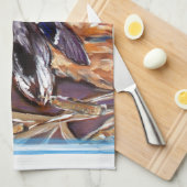 GOLDEN RETRIEVER GESCHIRRTUCH (Viertel Falte)