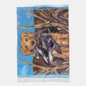 GOLDEN RETRIEVER GESCHIRRTUCH (Vertikal)