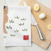 Golden retriever geschirrtuch (Viertel Falte)