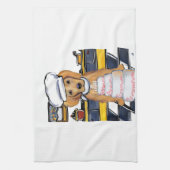 Golden Retriever Geschirrtuch (Vertikal)