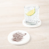 Golden Retriever Getränkeuntersetzer (Seite)