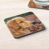 Golden Retriever Getränkeuntersetzer (Linke Seite)