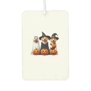 Golden Retriever Ghost Halloween Hundeliebhaber Autolufterfrischer